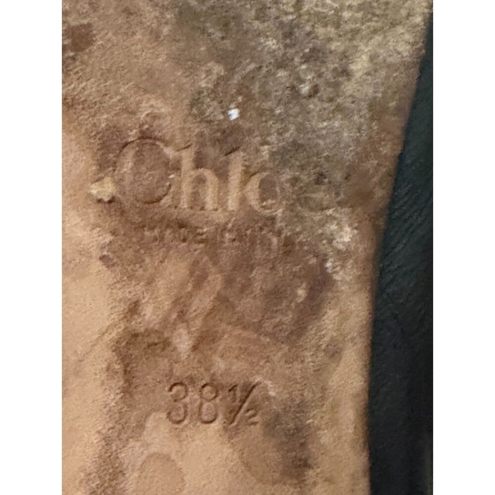 Chloe Laurena Scalloped Pointed-Toe Ballet Flats 38.5 - Picture 7 of 10